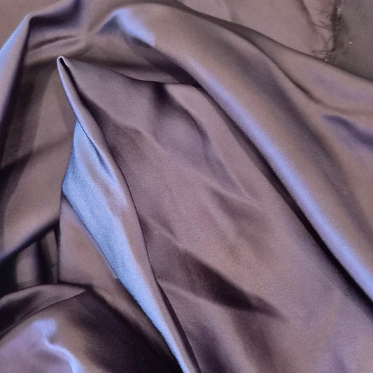 1.2m Dark navy satin